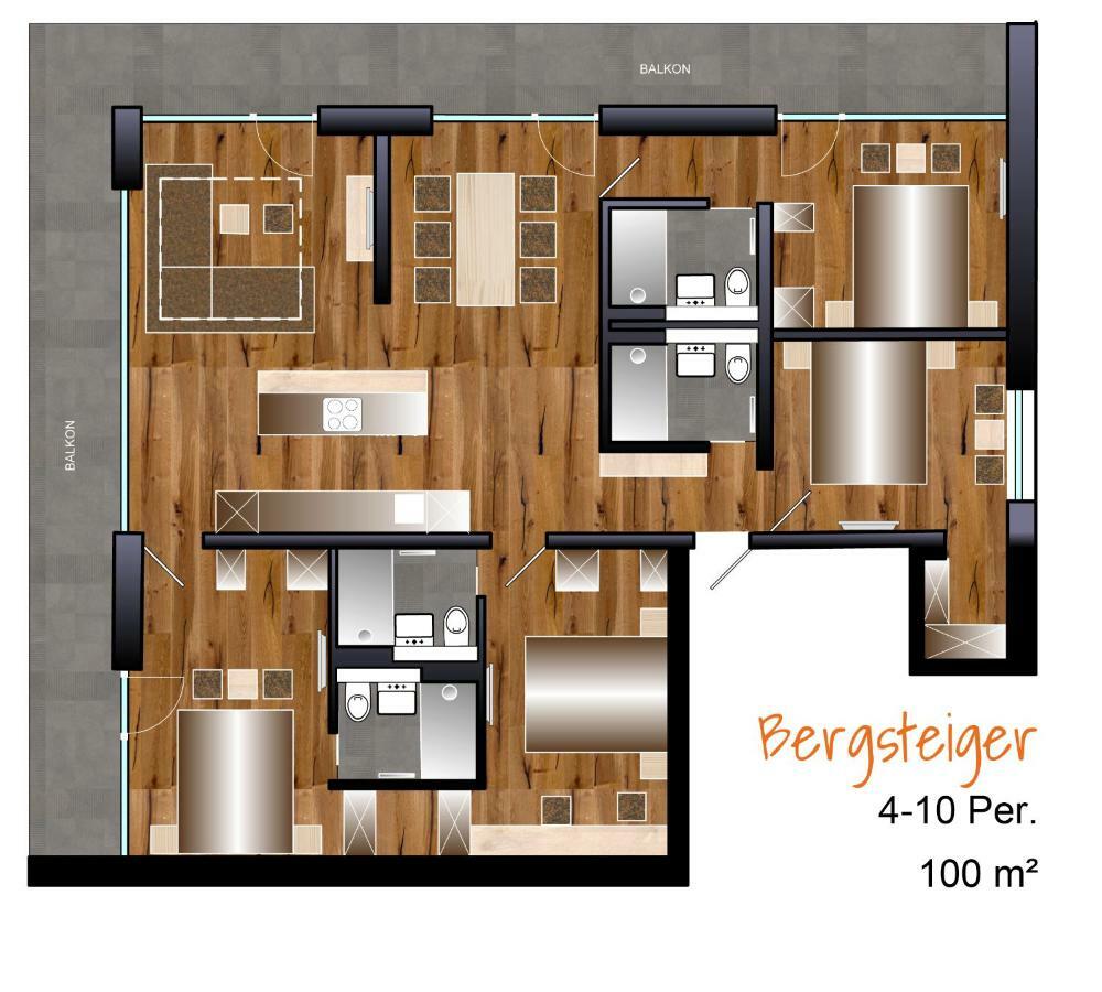 C(h)illas Appartements Kappl  Extérieur photo